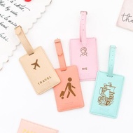 GANTUNGAN Lugagge Suitcase Hanger Tag GRAPHIC NAME/BRITT 6T9