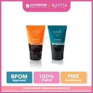 Radysa - Nuface Nu Glow Men Bright Up - Acnover Facial Wash 100gr