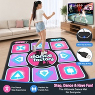 Non Slip Dance Pad Mat USB Wired Foot Step Game Controller For Kids Fitness PC TV Play