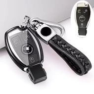 Mercedes-Benz key cover E-Class C-Class A-Class a200glc c200l gla Vito key case buckle high-end Merc