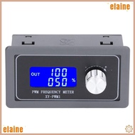 ELAINE PWM Signal Generator, Adjustable Output LCD Display Frequency Generator, Stable DC 3.3V-30V M