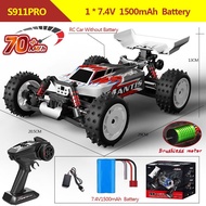 S911PRO 1:16 4WD RC Car 70KM/H Or 50KM/H Remote Control Cars High Speed Drift Brushless Monster Truc