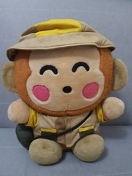 Sanrio Monkichi 毛公仔 露營裝 馬騮仔