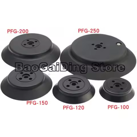 1Pc Pneumatic Heavy Duty Suction Cup PFG-60 PFG-80 PFG-95 PFG-100 PFG-120 PFG-150 PFG-200 PFG-250 Ma