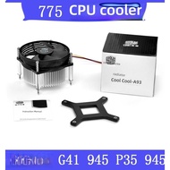Cool A93 Computer Desktop Intel775 Pin Radiator CPU Fan G41G31P35 Motherboard 945
