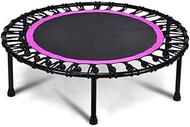 BZLLW Foldable Mini Trampoline,Trampoline Exercise Fitness Trampoline for Indoor/Garden/Workout Cardio