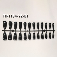 Opaleral เล็บปลอม 24 ชิ้น/ถุง กันน้ำ 24 ชิ้น เล็บปลอมทาสีแล้ว เล็บปลอมสำเร็จรูป ใช้ซ้ำได้