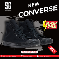 CONVERSE ALL STAR HI CLASSIC ALL BLACK (SG-SNK-01009-5521)  รองเท้าผ้าใบ Sneaker ชาย หญิง