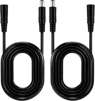 2pcs/16.4ft DC7.4x5.0mm Male to Female Power Extension Cable, Suitable for: Monitors, Printers, proj
