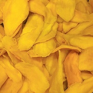 Dried mango, sweet and sour freeze-dried mango