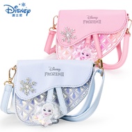 Princess Elsa Messenger Bag Girl Portable Messenger Bag Elsa Coin Purse Frozen Princess Elsa Shoulde