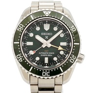 精工 Prospex Divers 1968 Heritage GMT SBEJ009 6R54-00D0 綠色錶盤男士腕錶