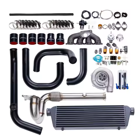 2026 Full Complete Turbo Charger Parts Turbocharger Kits for D Series D15 D16 1.5L 1.6L With Manifol