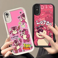 Q-12 Lotso Black white Case for Xiaomi Redmi POCO A1 9A M3 A2 Note 8 9T