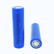 Flat Head 18650 Lithium Battery Flashlight Lithium Battery 3.7V Strong Light Flashlight 18650 Rechar