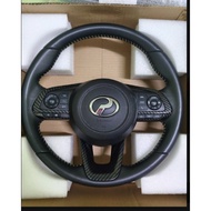 PERODUA ATIVA 2021(AV) Used Air Bag Switch Control Steering Wheels ORIGINAL （1 Set)
