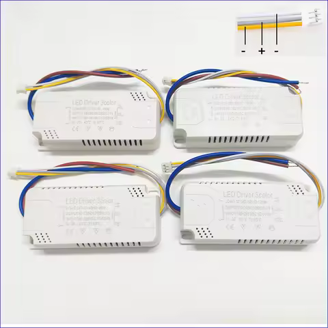 LED Driver 240mA 12-24W/20-40W/30-50/40-60W SMD PCB light Ceiling Power Supply 3 color 3Pin lighting