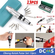 Impact Screwdriver Set 13pcs Rotary Impact Screwdriver Set Impact Driver S2 Drill Bit