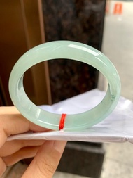 冰種 天然翡翠 緬甸 A玉 玉鐲 • 冰種芙蓉翡翠貴妃鐲