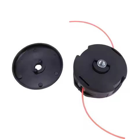 Universal Trimmer Head with String M10*1.25/M8*1.25 Speed Feed String Trimmer for Head Durable Black