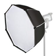 65cm/25.6inch Bowens Mount Parabolic SoftBox, Portable Folding Collapsible Lighting Softbox for Bowe