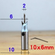 【COD &amp; Ready Stock】6 มม.-20 มม.1.5 มม.ลูกปัดเจาะเครื่องตัดไม้ตัดคาร์ไบด์ Hard Alloy DIY ทำ CNC งานไม้เครื่องมือ