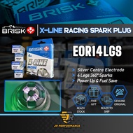 Brisk X Line Racing Spark Plug Car Brisk XLine EOR14LGS