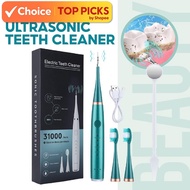 Electric Oral Irrigator & Dental Scaler Kit - Waterproof Tooth Cleaner for Effective Tartar and Calc