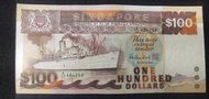 【全球硬幣】 新加坡SINGAPORE  ND1976年版鳥版1 Dollar紙鈔1元 AU