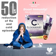 【NatActives】 | C+ Elderberry | Boost Immunity , Helps with symptoms of cold, flu & mild fever | 接骨木莓