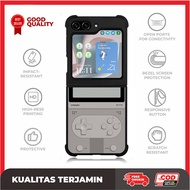 Custom Case Samsung Z Flip 6 5 4 3, Z Fold 6 5 4 3 5G Gameboy AE3197 Hardcase A13