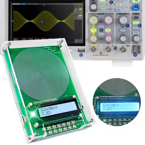 0.01hz-100000hz Frequency Modulation Premium Chip Schumann-Wave Generator Pure Sine Frequency Modula