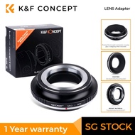 K&F CONCEPT High-precision Lens Adapter Ring -M42,OM,PK,LR,MD,C/Y,NIK,EOS Camera to GFX Lens