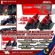 Shock Absorber RCB FlowS PRO ADV NVX NMAX VARIO Dual Suspension 275 305 330 340 395MM Compression Re