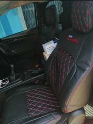 หุ้มเบาะรถยนต์แบบสวมทับ ลาย VIP 5D D-MAX 2020-2022 ( LINE 2 )