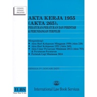 Ready Stok Akta Kerja 1955 (Akta 265), Peraturan-Peraturan Dan Perintah & Perundangan Terpilih (Hing