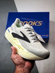 💜Brooks Glycerin max Grey Yellow Black running shoes 波鞋 運動鞋 籃球鞋 男女同款