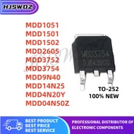 1-5PCS New MDD4N20Y MDD3752 MDD04N50Z MDD9N40 MDD3754 MDD1501 MDD1051 MDD14N25 MDD1502 MDD2605 TO-25