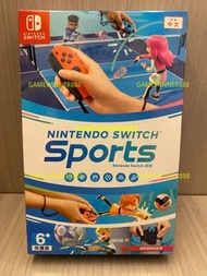 《居家抗疫運動必備》全新 Switch NS遊戲 Nintendo Switch 運動 / 任天堂 Nintendo Switch Sports 港版中英日文版 （可1-4人遊戲 派對遊戲 多人遊戲 Party Game）是一款由任天堂企劃製作本部開發的體育類電子遊戲，本作為Wii Sports系列的第四款作品。遊戲前作是《Wii運動》、《度假勝地》及《俱樂部》（任何人都能輕鬆遊玩的體感遊戲）