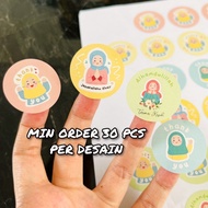 THANK YOU HIJAB GREETING STICKER 03