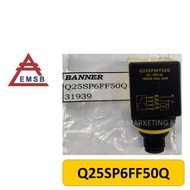 Q25SP6FF50Q BANNER EZ-BEAM Q25 Series: Fixed Field #31939