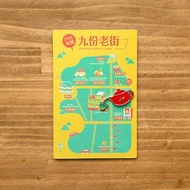 PIN地圖-九份:徽章與明信片組-台灣茶