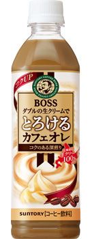 三得利 BOSS 濃郁滑順咖啡歐蕾 PET瓶 500ml
