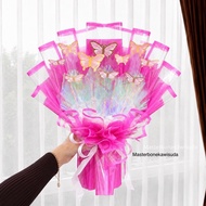 MODEL 3 (Contents 9-10 Butterflies) Butterfly bouquet LED butterfly bouquet/ Bouquet Hampers