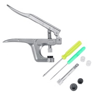 1 Set Pressure Grip Pliers Plier Plastic Handle Snap Button Fastener Clamp Pressing Tool In Stock