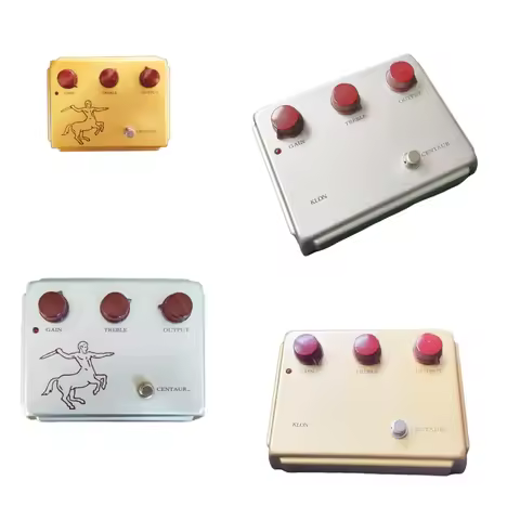LYR PEDALS Ly Rock Classic Klon-Style Warm Overdrive Pedal， The Essential Sound Partner for Guitaris