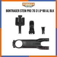 BONTRAGER STEM PRO 7D 31.8 AL BLACK BICYCLE STEM