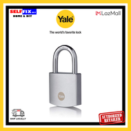 YALE High Security Padlock - Y120B/40/125/1 - 40mm Weather Resistant Brass Padlocks w/ Chrome Finish + 3 Keys