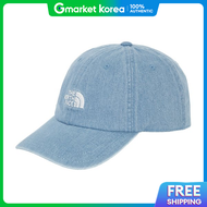 The North Face | โนสเฟส คอรเปอเรชนแนล NE3CR52B หมวกซอฟตแคปพรอมโลโก TNF_เดนมสนำเงน