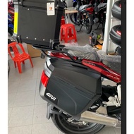 🔥SIDE BOX GIVI ONE SET E22N WITH @ WITHOUT BRACKET 🔥
